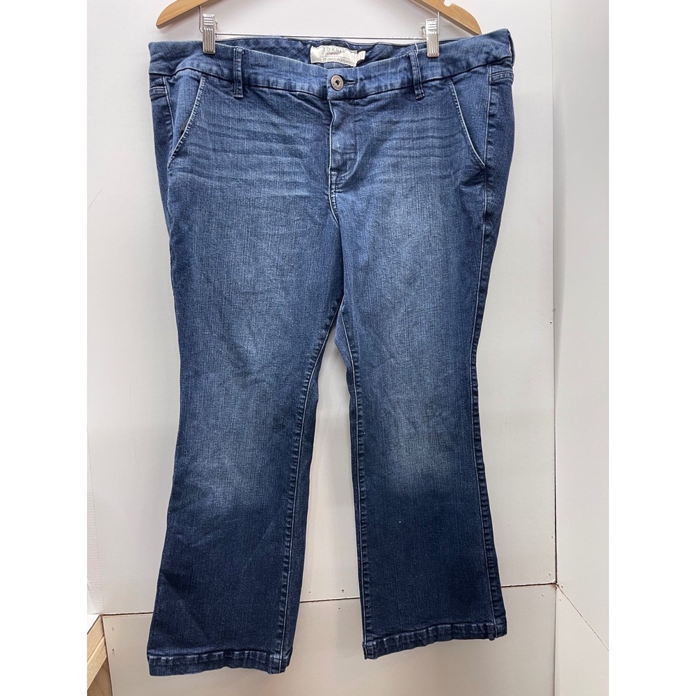 torrid Medium Blue Bootcut Jeans